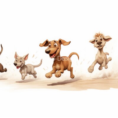 Vrolijke Puppy's