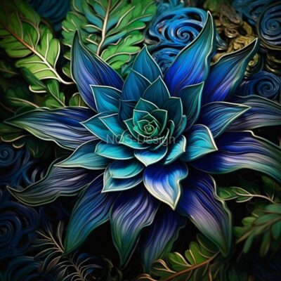 Blauwe Waterlelie