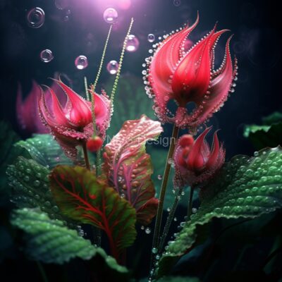 Vlammende Waterplant