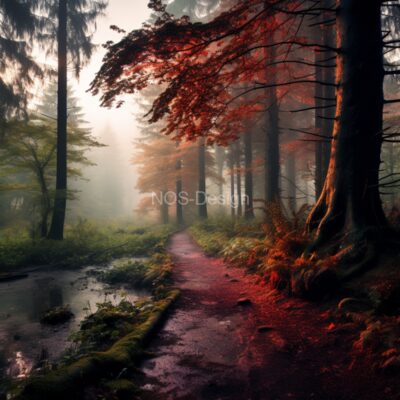 Rood Herfstpad